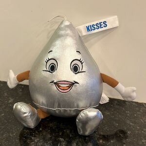 Hershey Park Chocolate silver shiny Plush Stuff toy. 2016